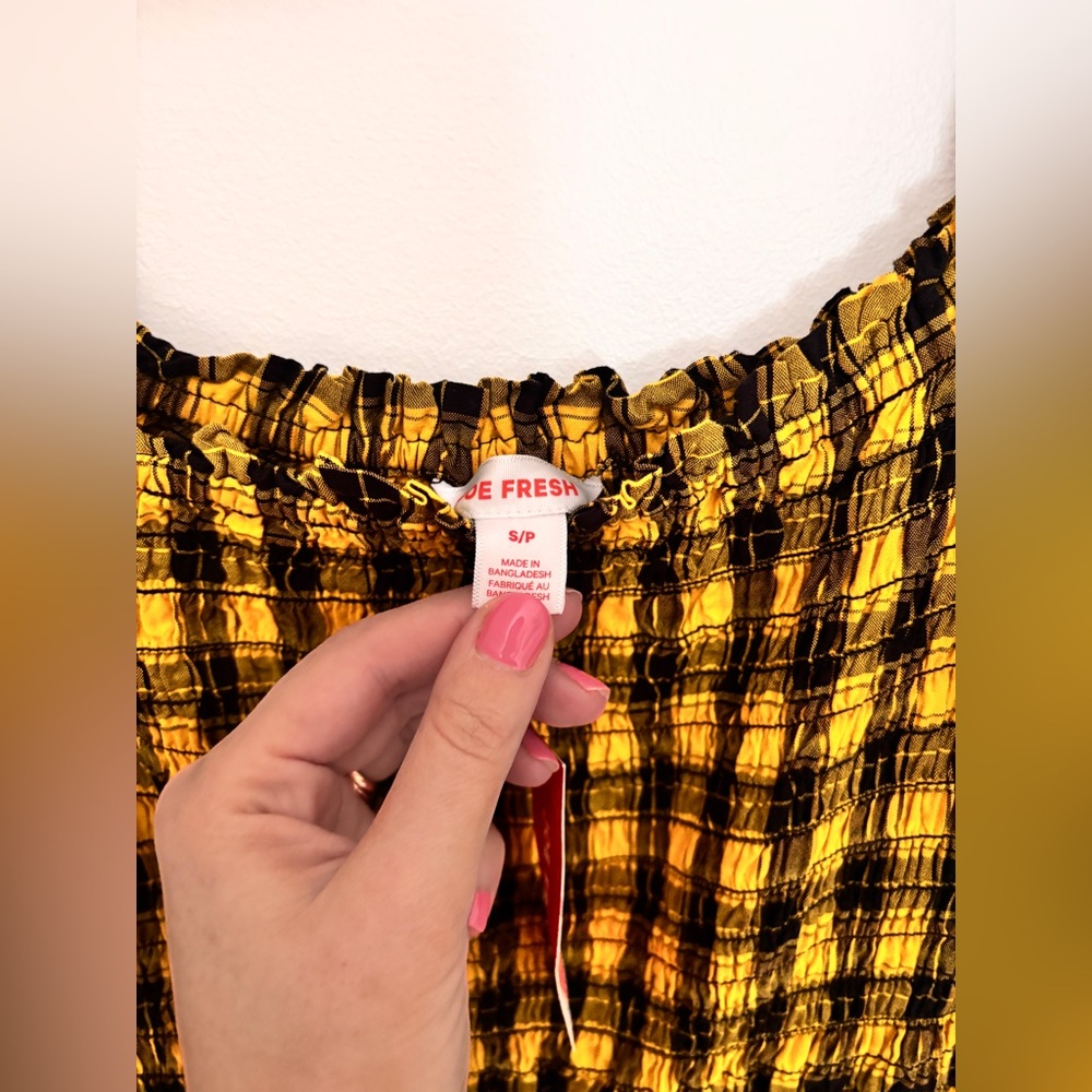 Gingham Maxi Dress - Picture 4 of 4